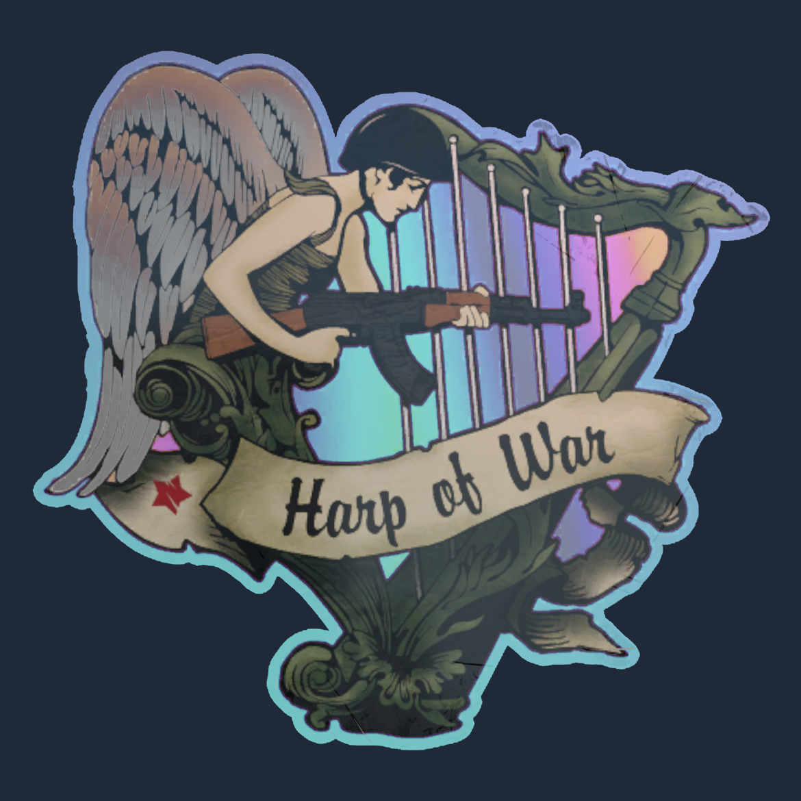 Sticker | Harp of War (Holo) Screenshot