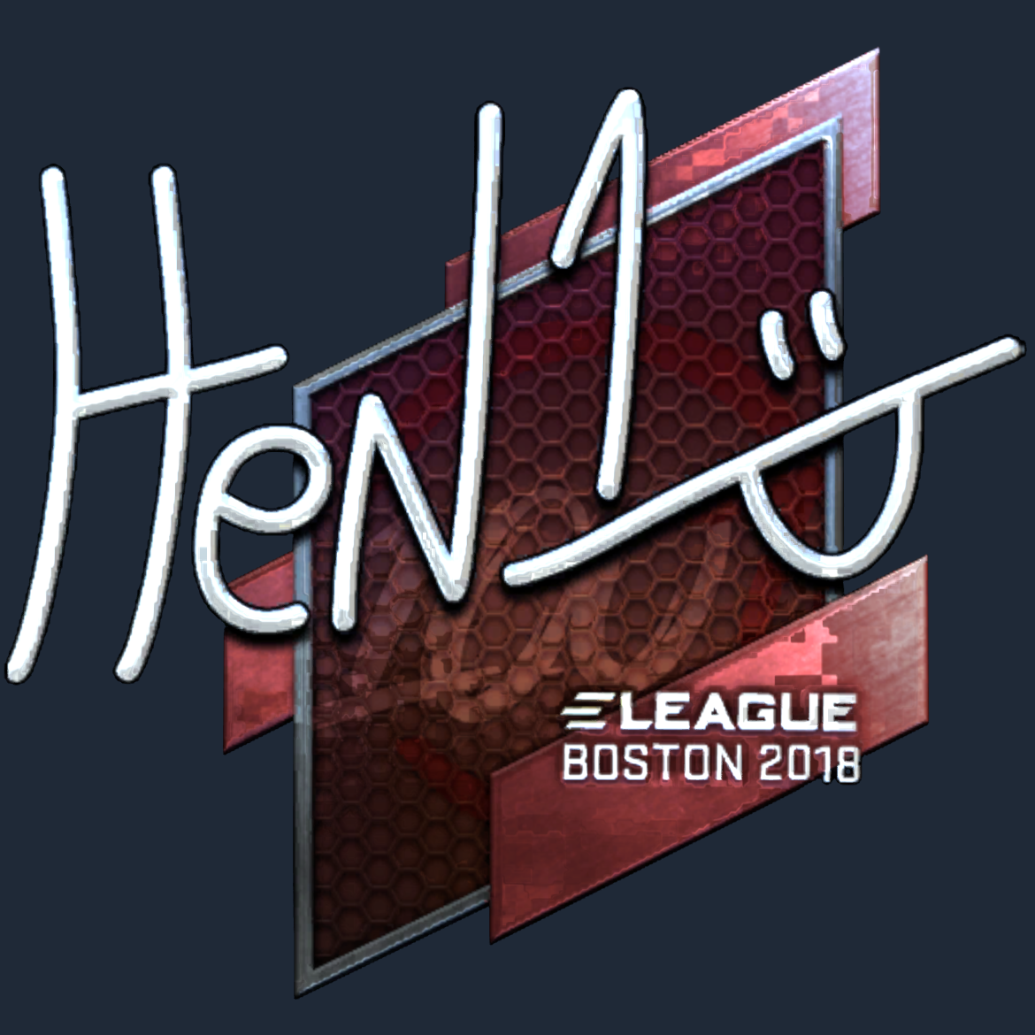 Sticker | HEN1 (Foil) | Boston 2018 Screenshot