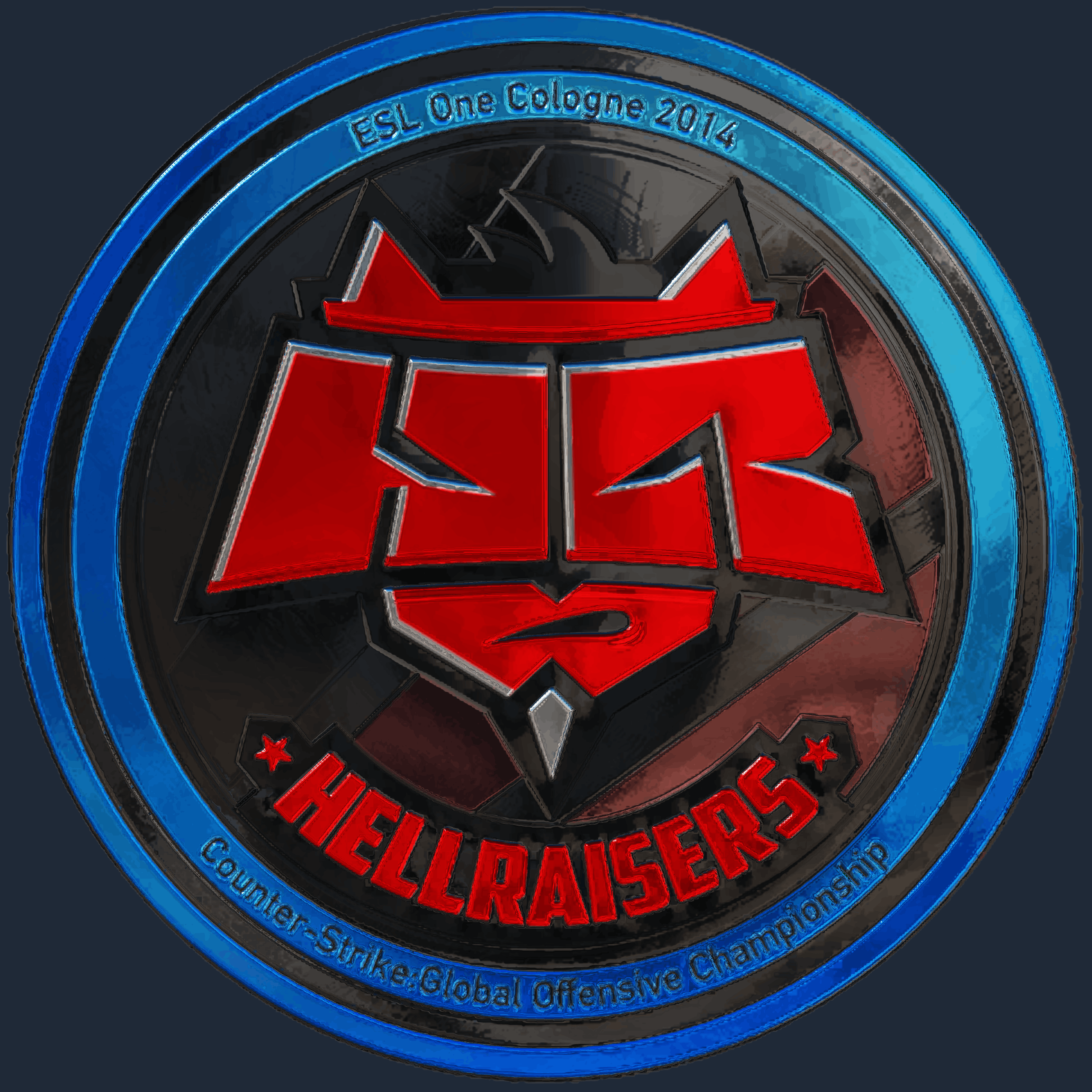 Sticker | HellRaisers (Foil) | Cologne 2014 Screenshot