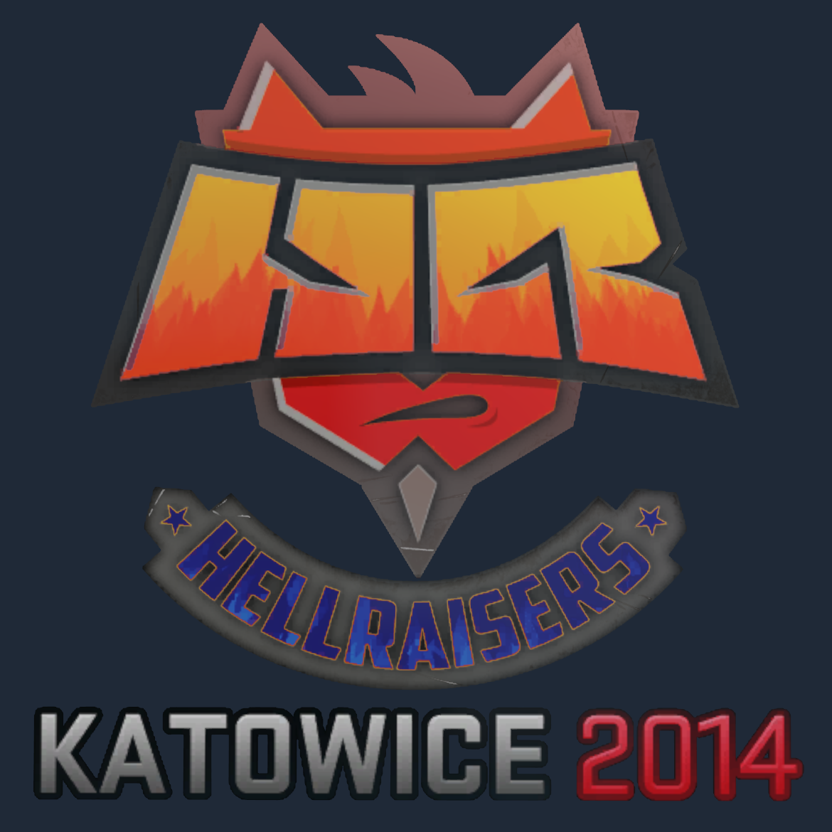 Sticker | HellRaisers (Holo) | Katowice 2014 Screenshot