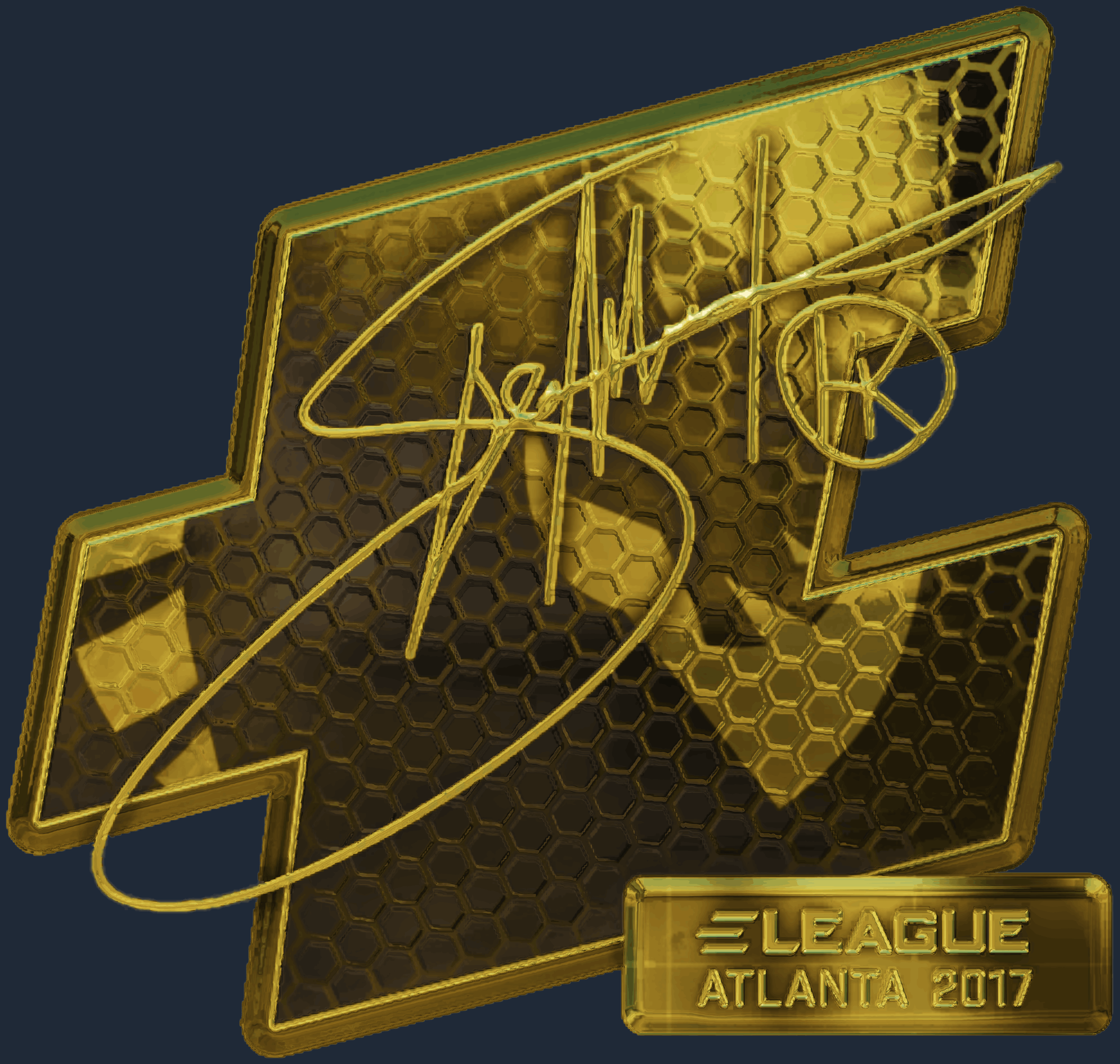 Sticker | Hiko (Gold) | Atlanta 2017 Screenshot