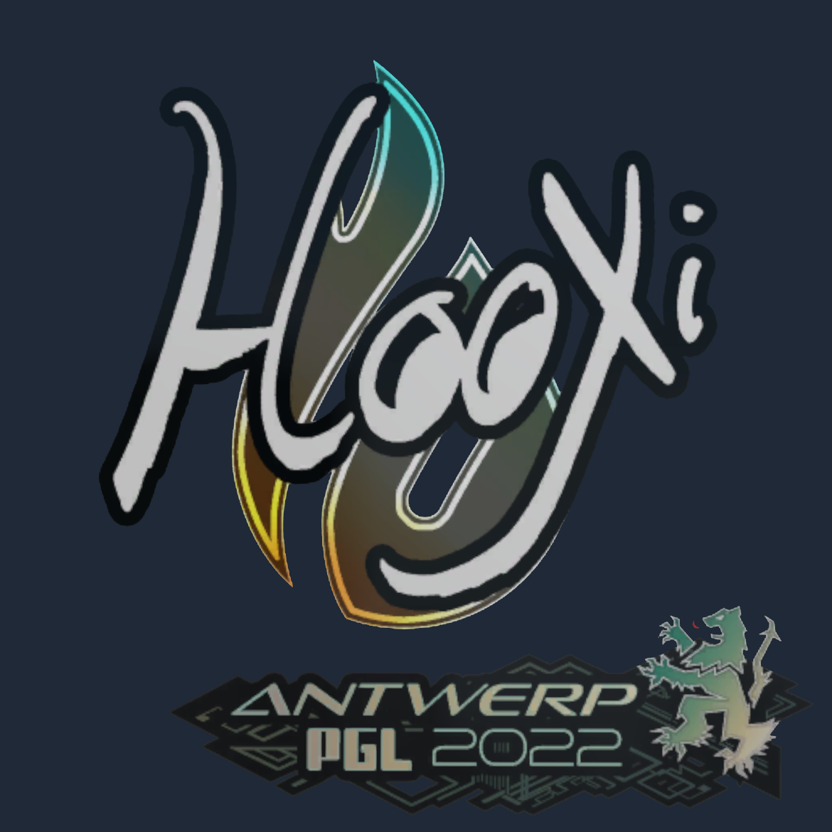 Sticker | HooXi | Antwerp 2022 Screenshot