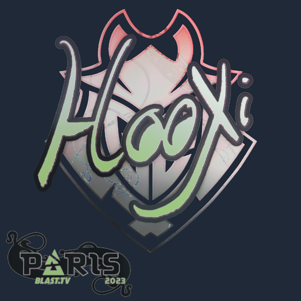 Sticker | HooXi (Holo) | Paris 2023 Screenshot
