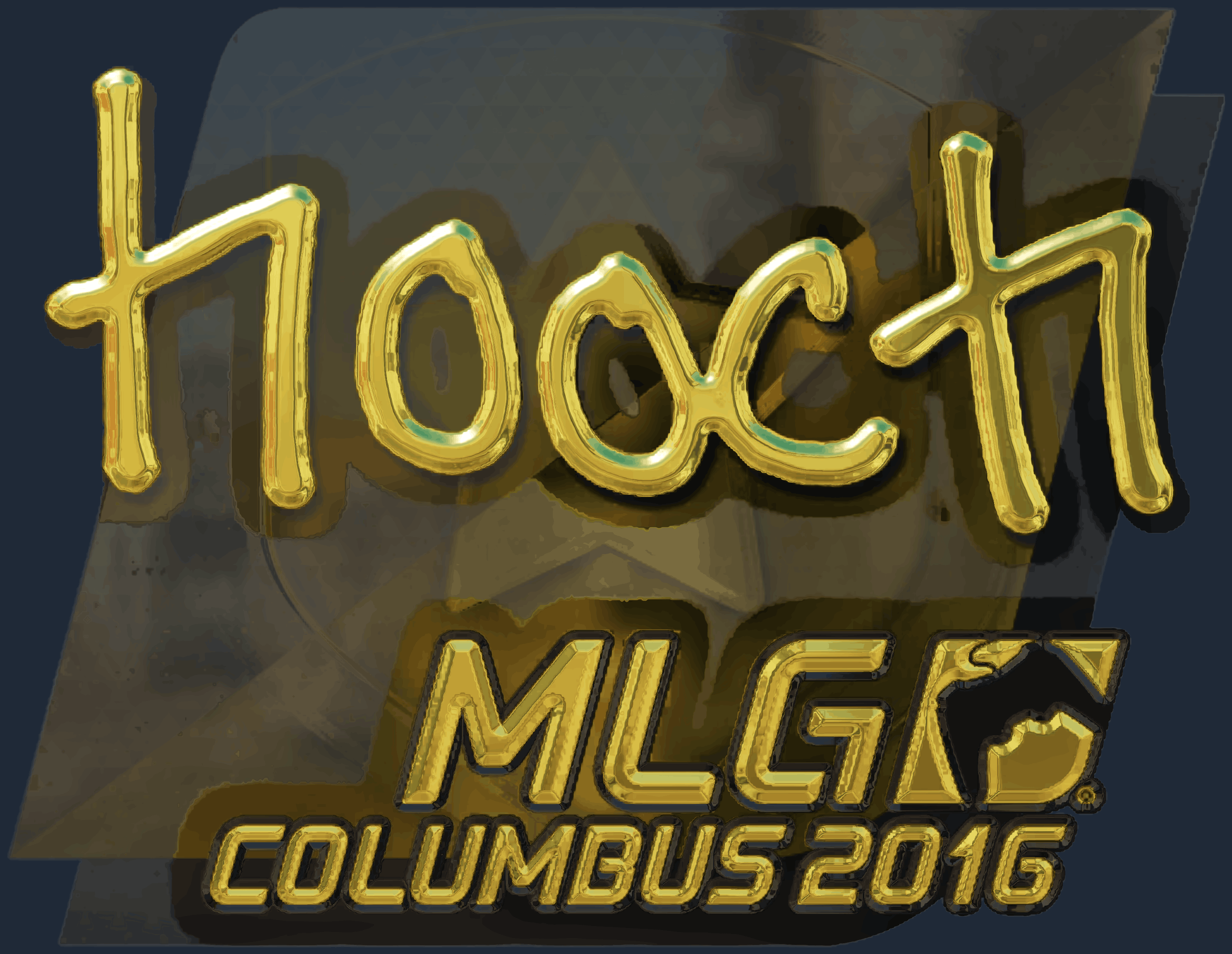 Sticker | hooch (Gold) | MLG Columbus 2016 Screenshot