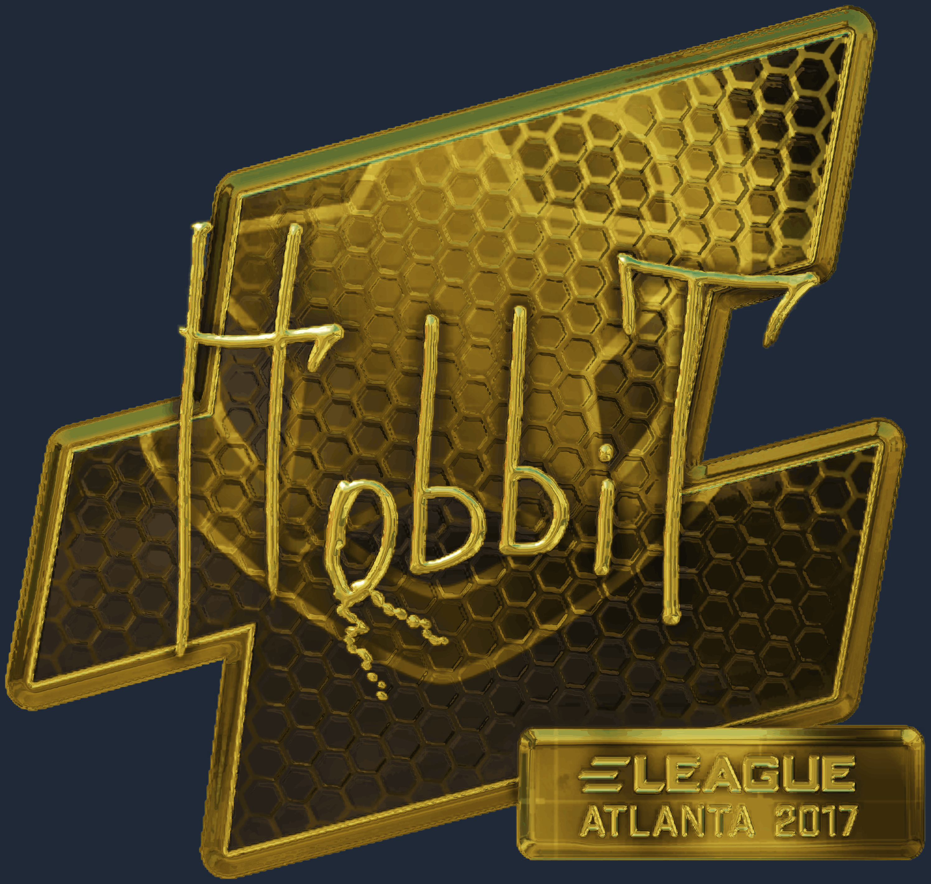 Sticker | Hobbit (Gold) | Atlanta 2017 Screenshot