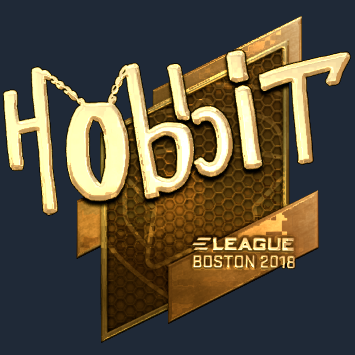 Sticker | Hobbit (Gold) | Boston 2018 Screenshot
