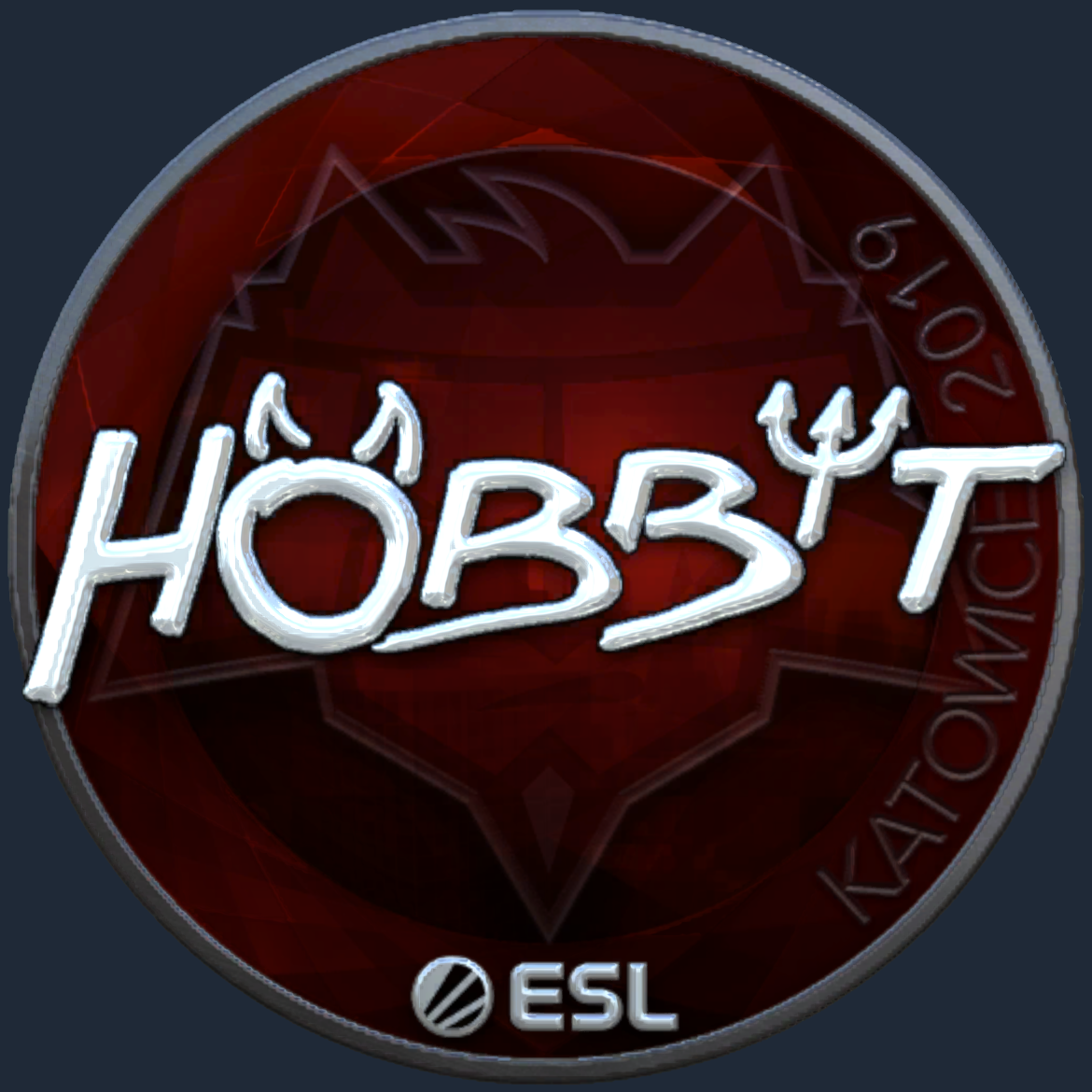 Sticker | Hobbit (Foil) | Katowice 2019 Screenshot