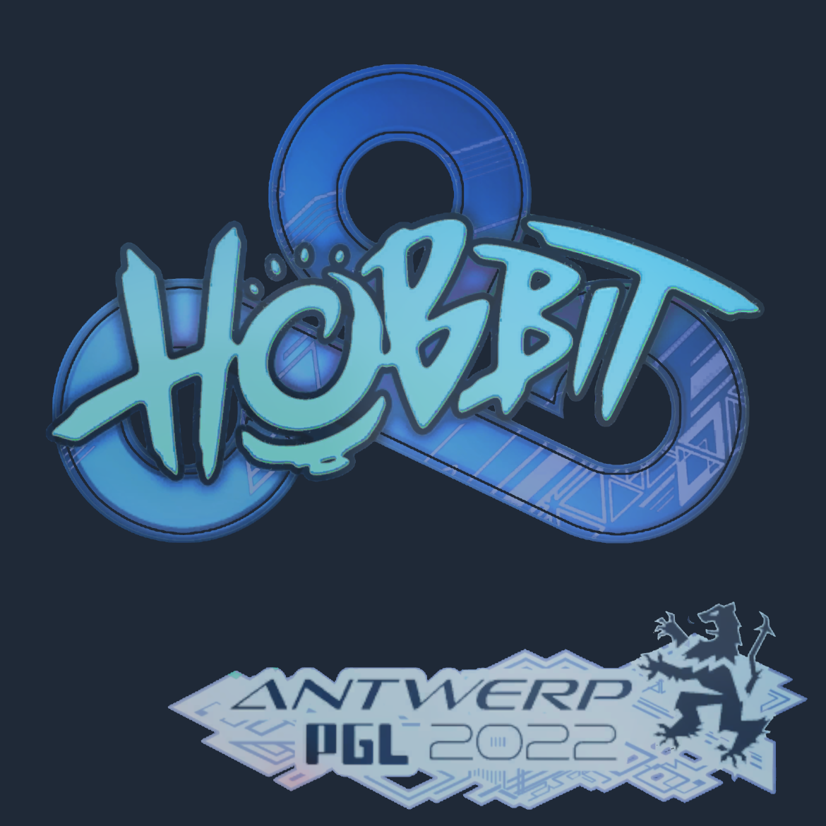 Sticker | Hobbit (Holo) | Antwerp 2022 Screenshot