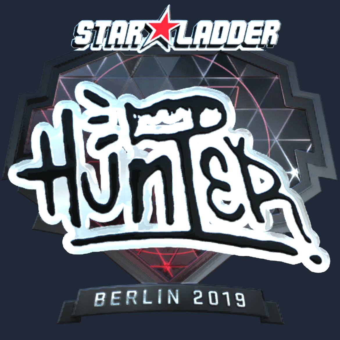 Sticker | huNter- (Foil) | Berlin 2019 Screenshot
