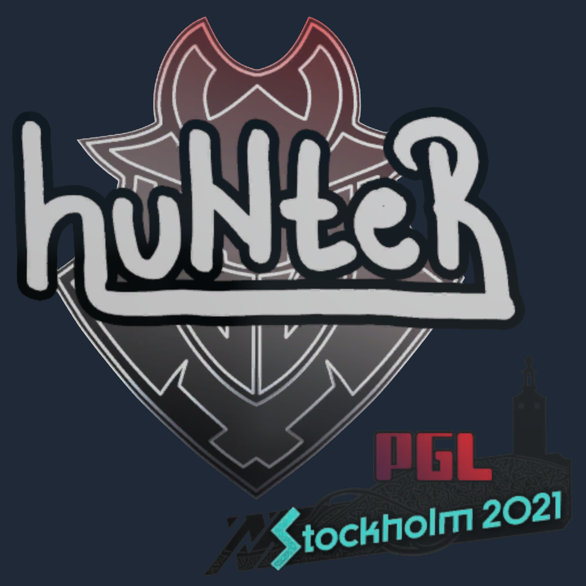 Sticker | huNter- | Stockholm 2021 Screenshot