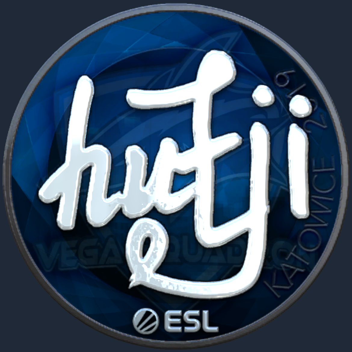 Sticker | hutji (Foil) | Katowice 2019 Screenshot