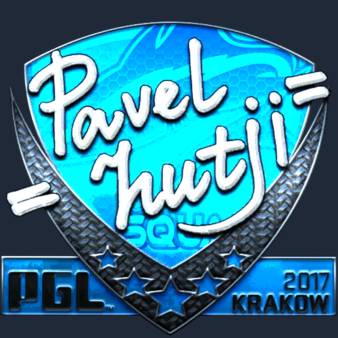 Sticker | hutji (Foil) | Krakow 2017 Screenshot