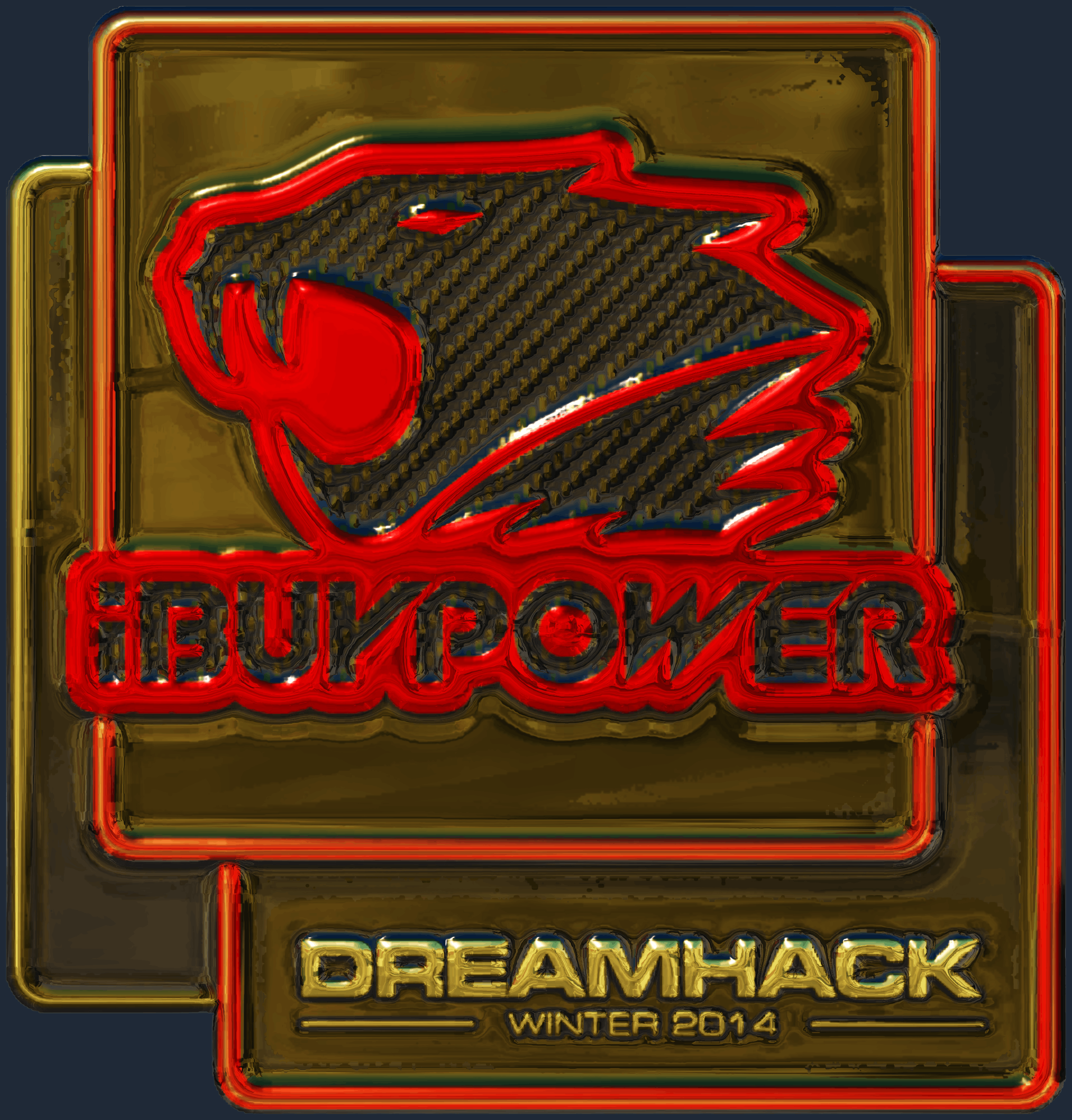 Sticker | iBUYPOWER (Gold) | DreamHack 2014 Screenshot