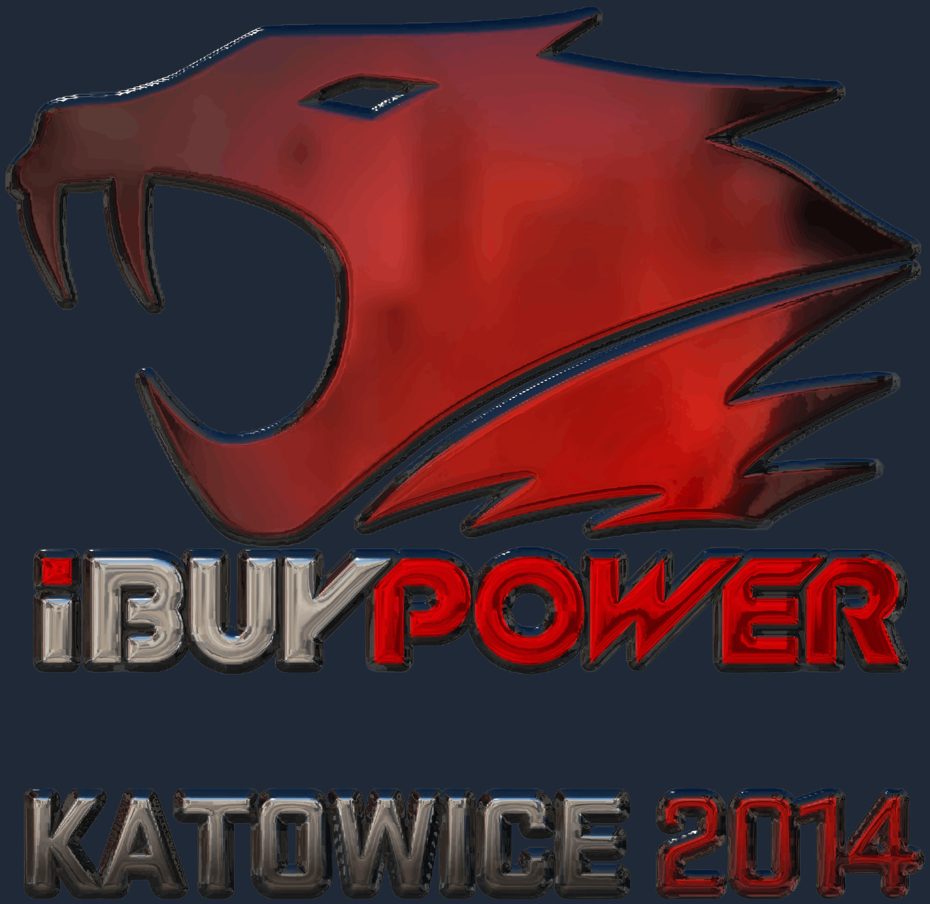 Sticker | iBUYPOWER (Foil) | Katowice 2014 Screenshot