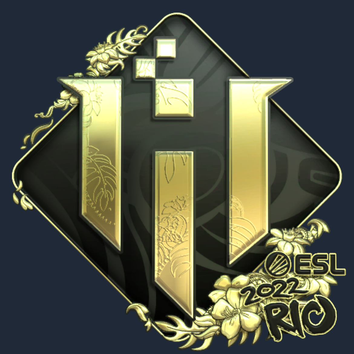 Sticker | IHC Esports (Gold) | Rio 2022 Screenshot