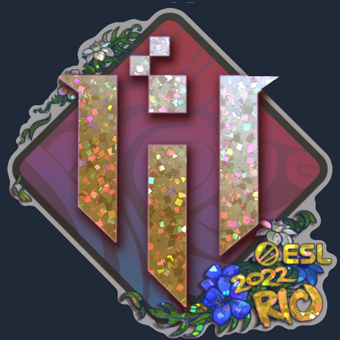 Sticker | IHC Esports (Glitter) | Rio 2022 Screenshot