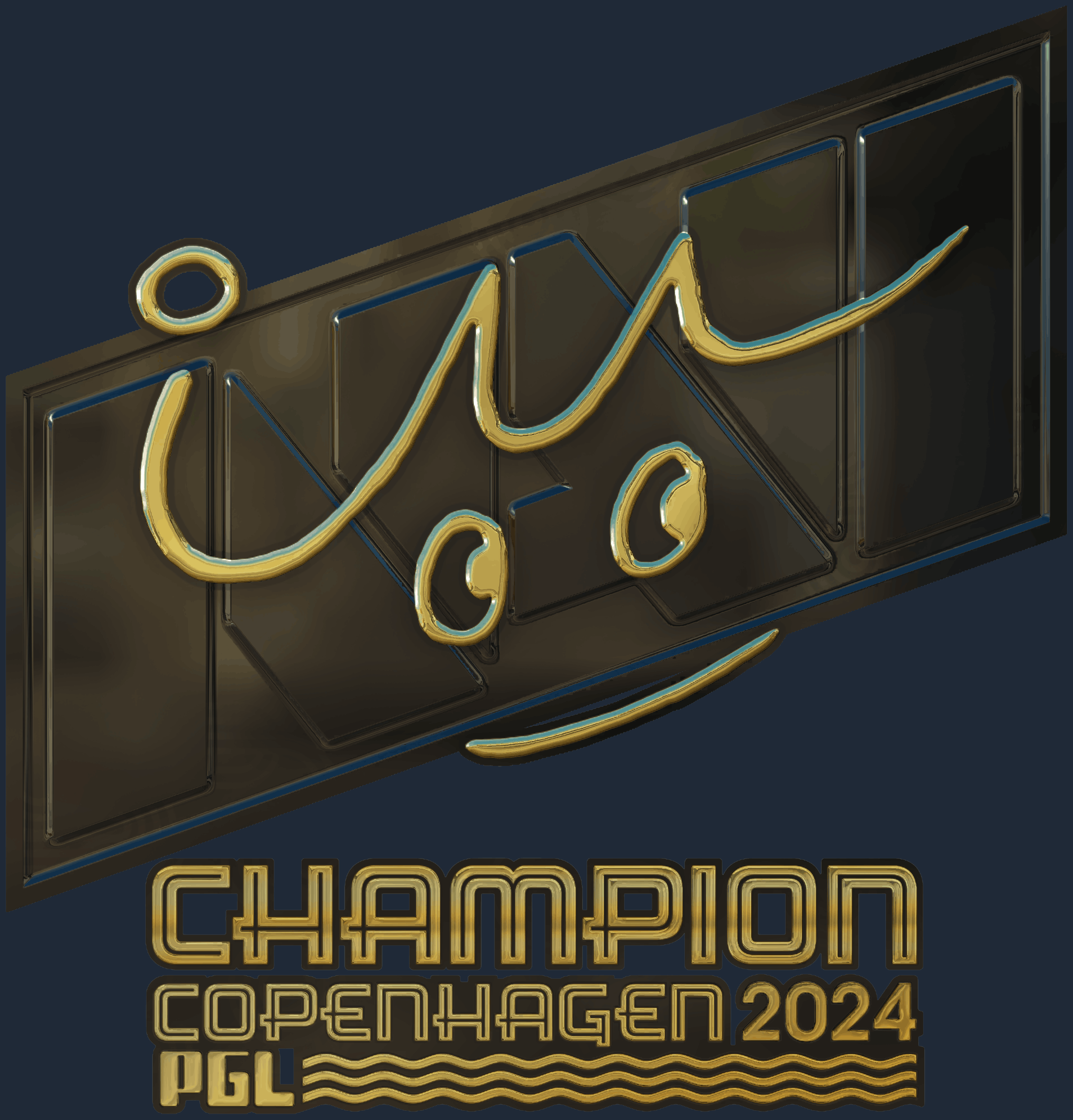 Sticker | iM (Gold, Champion) | Copenhagen 2024 Screenshot