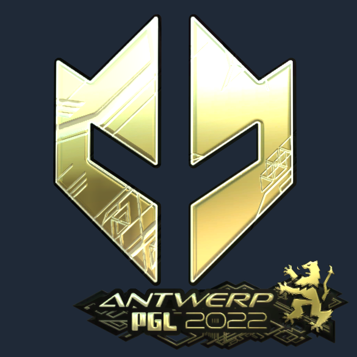 Sticker | Imperial Esports (Gold) | Antwerp 2022 Screenshot