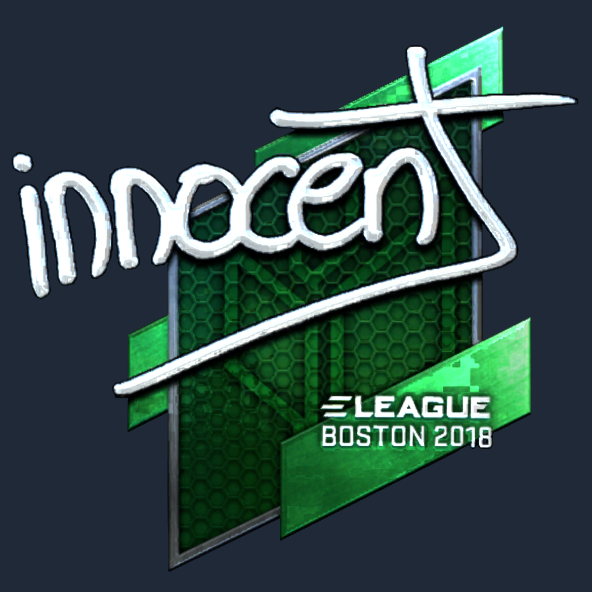 Sticker | innocent (Foil) | Boston 2018 Screenshot