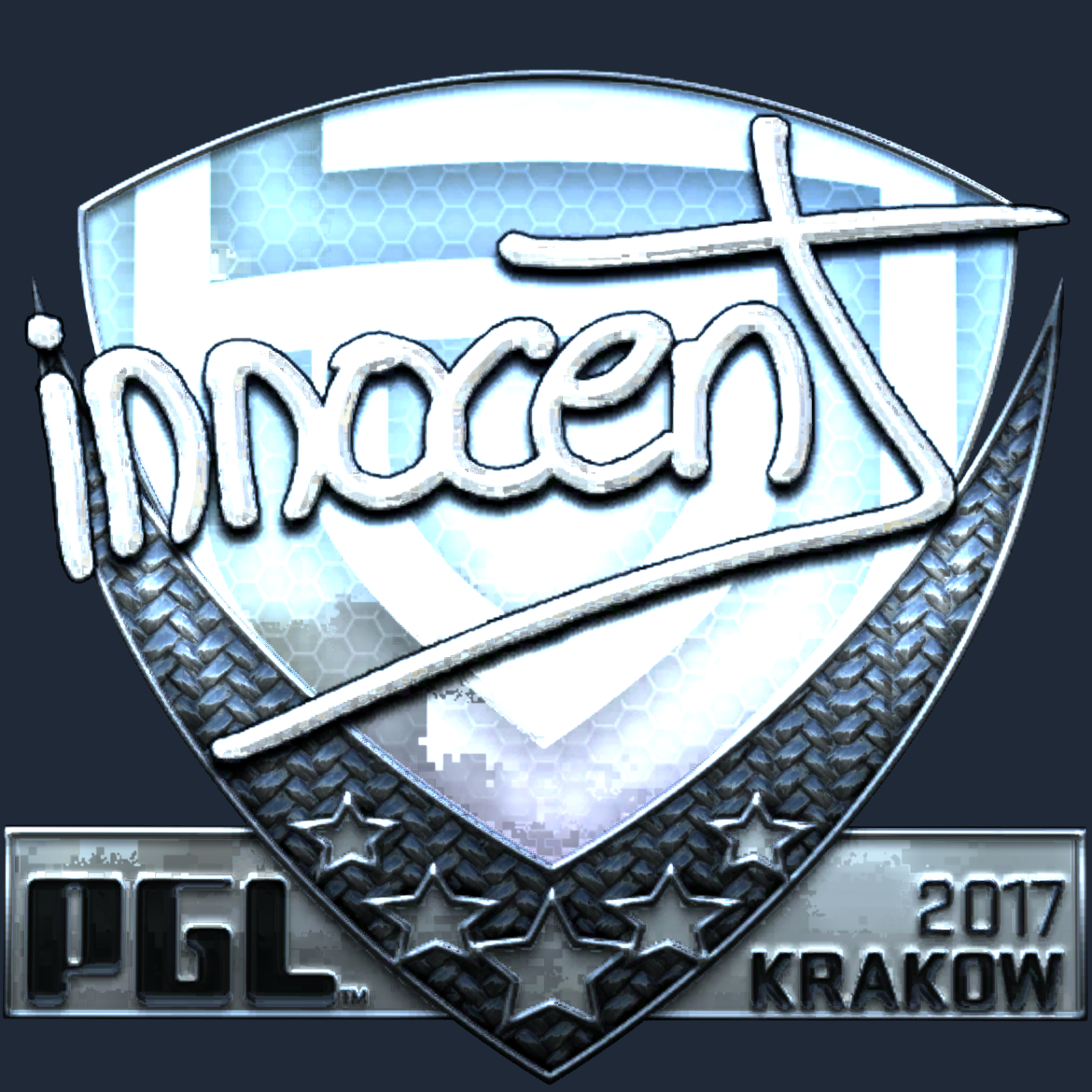 Sticker | innocent (Foil) | Krakow 2017 Screenshot