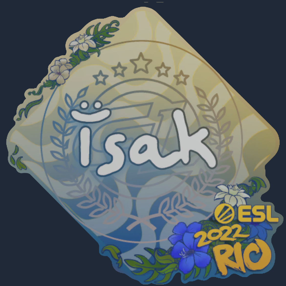 Sticker | isak | Rio 2022 Screenshot