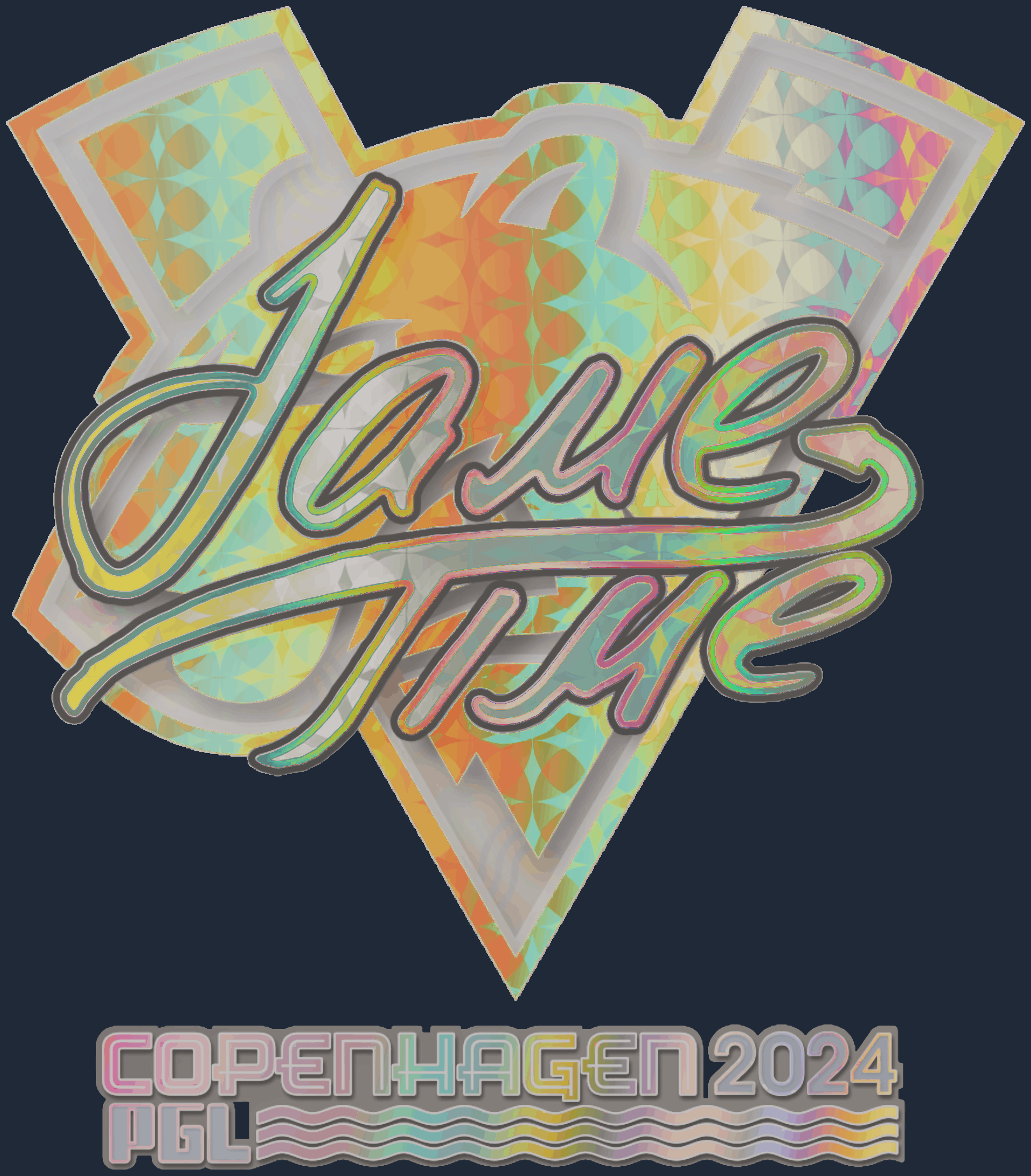 Sticker | Jame (Holo) | Copenhagen 2024 Screenshot