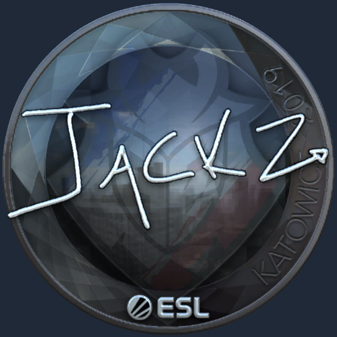 Sticker | JaCkz (Foil) | Katowice 2019 Screenshot