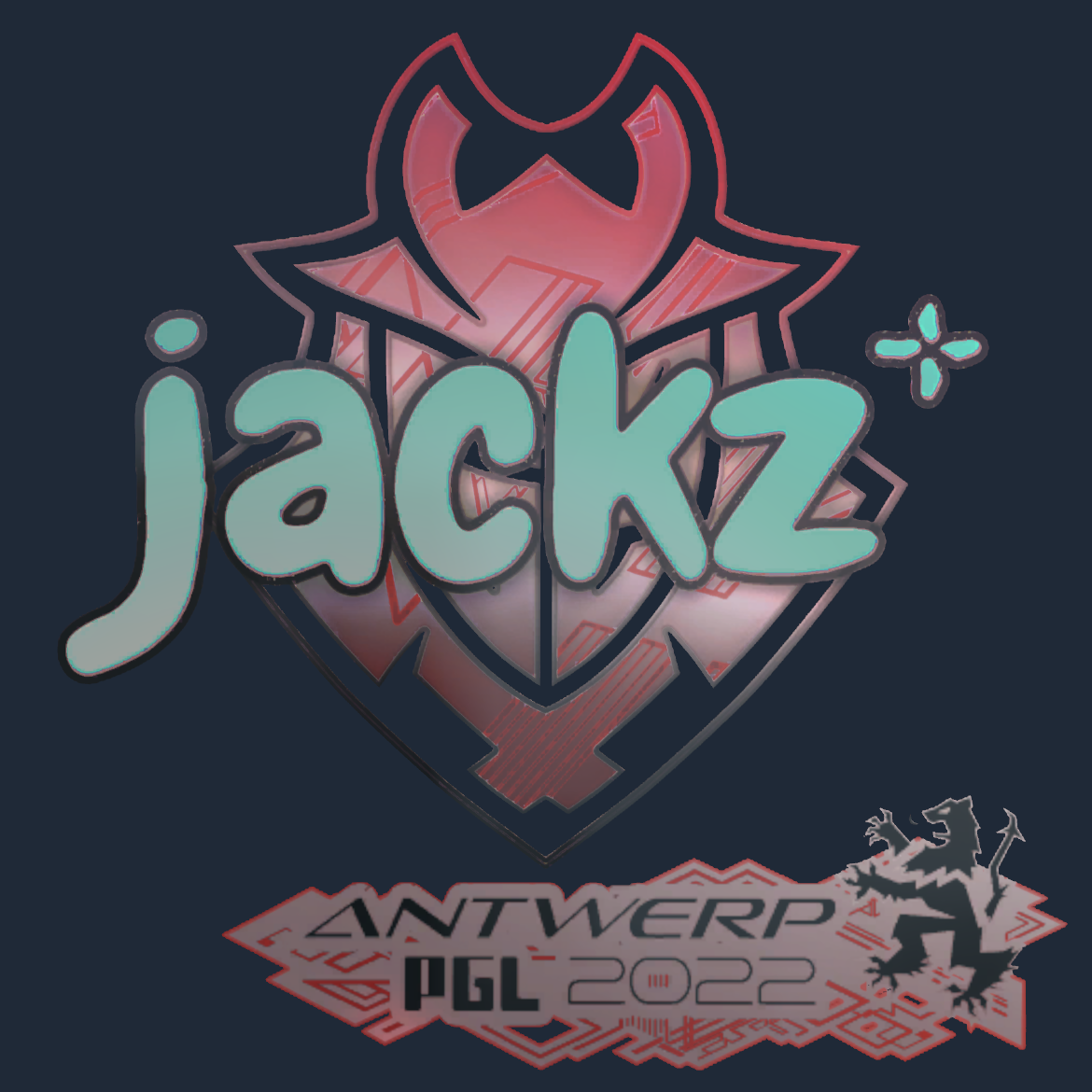 Sticker | JaCkz (Holo) | Antwerp 2022 Screenshot