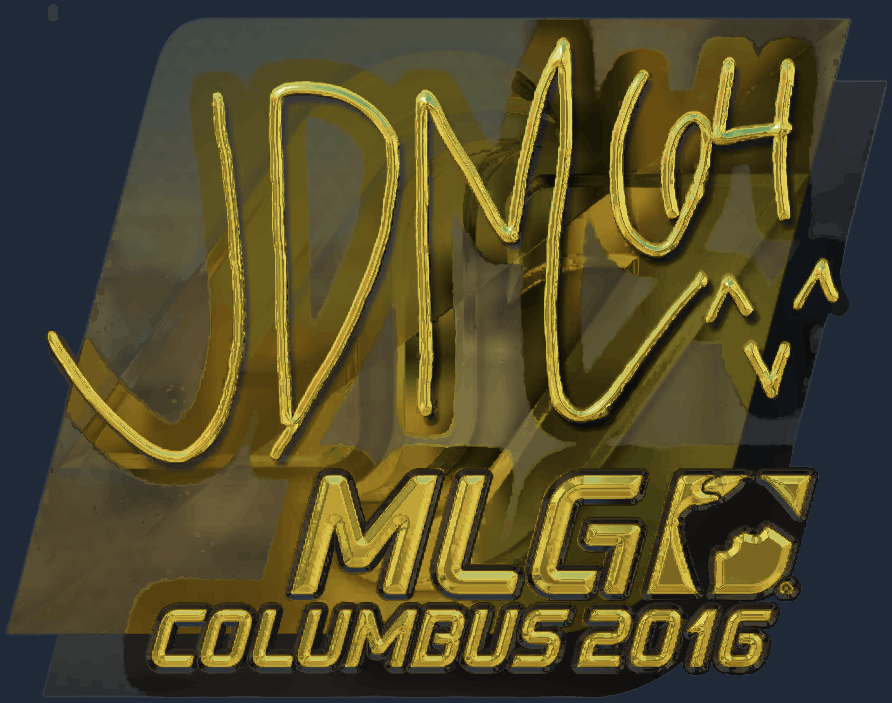Sticker | jdm64 (Gold) | MLG Columbus 2016 Screenshot