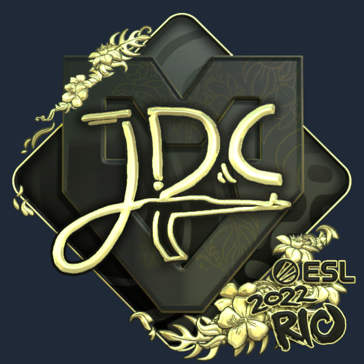 Sticker | JDC (Gold) | Rio 2022 Screenshot