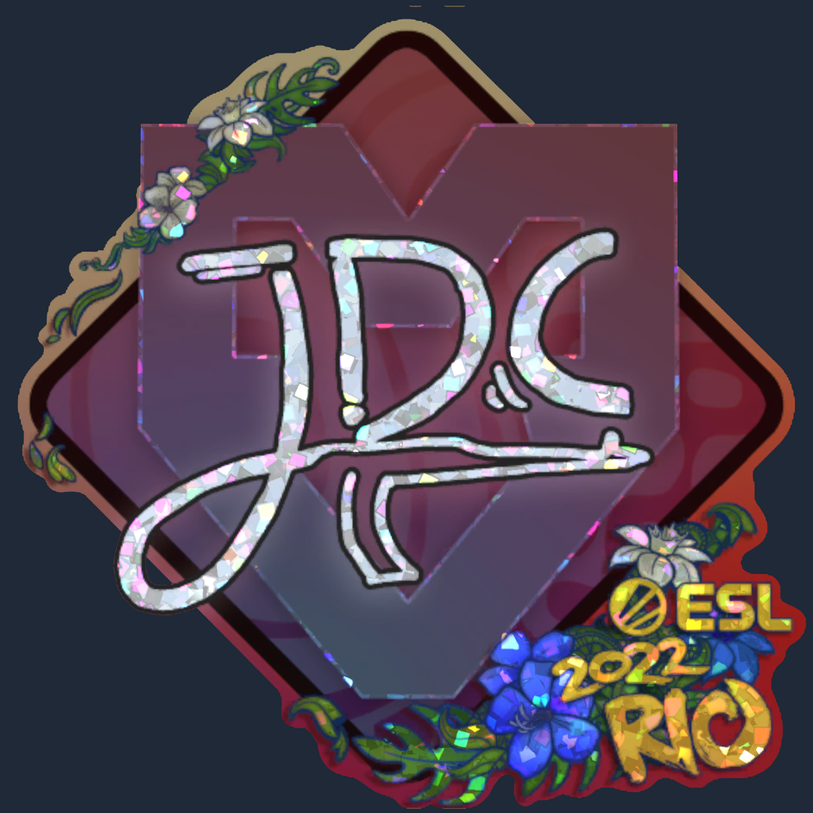 Sticker | JDC (Glitter) | Rio 2022 Screenshot