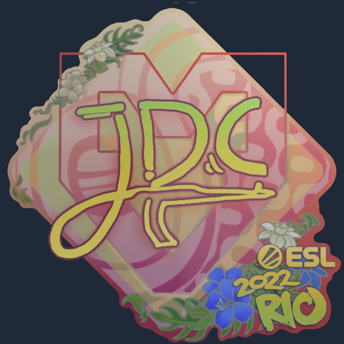 Sticker | JDC (Holo) | Rio 2022 Screenshot