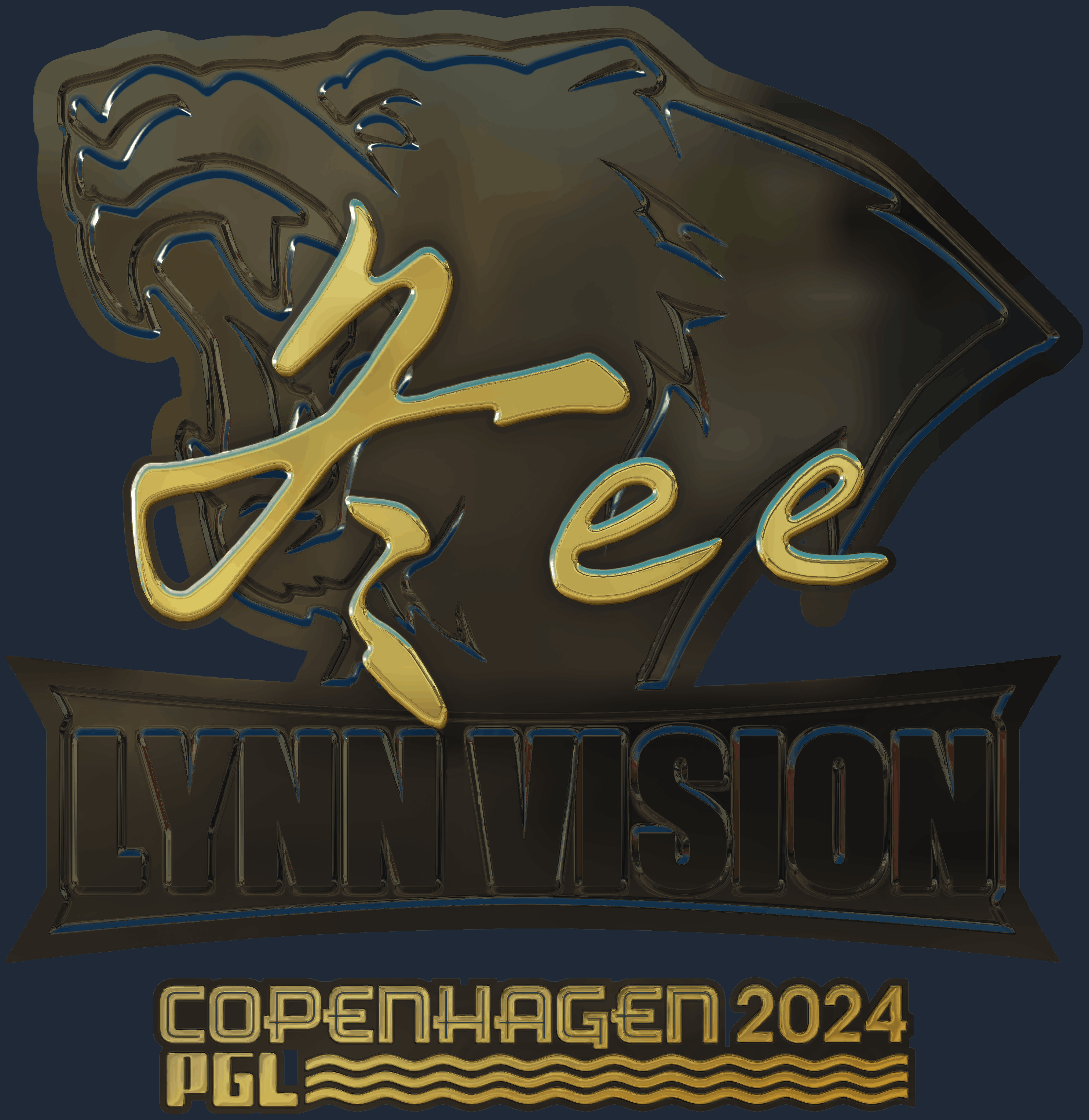 Sticker | Jee (Gold) | Copenhagen 2024 Screenshot