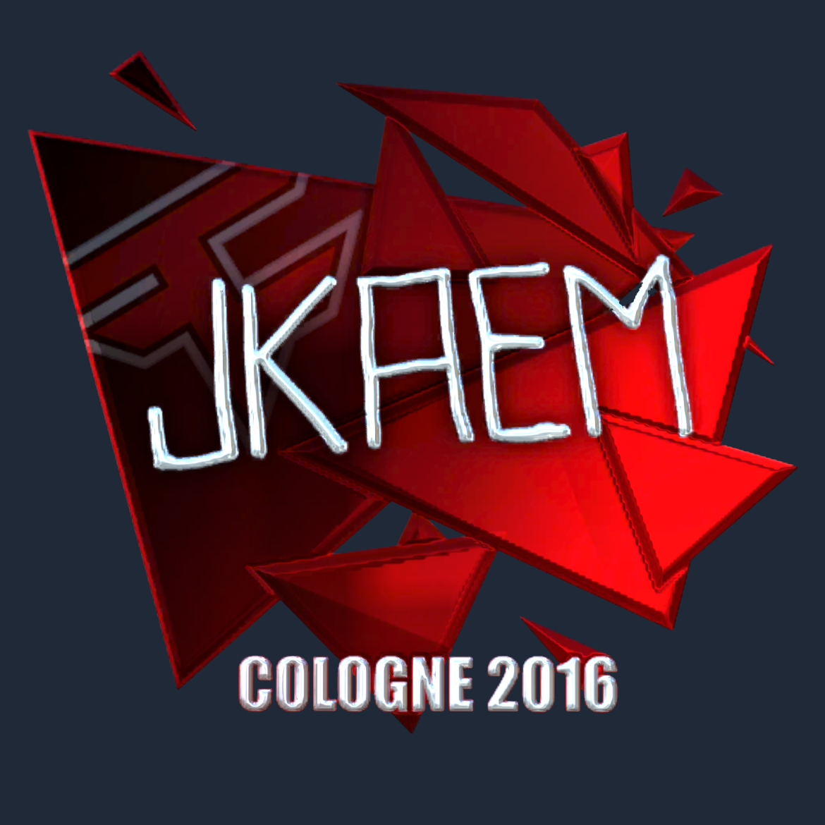 Sticker | jkaem (Foil) | Cologne 2016 Screenshot