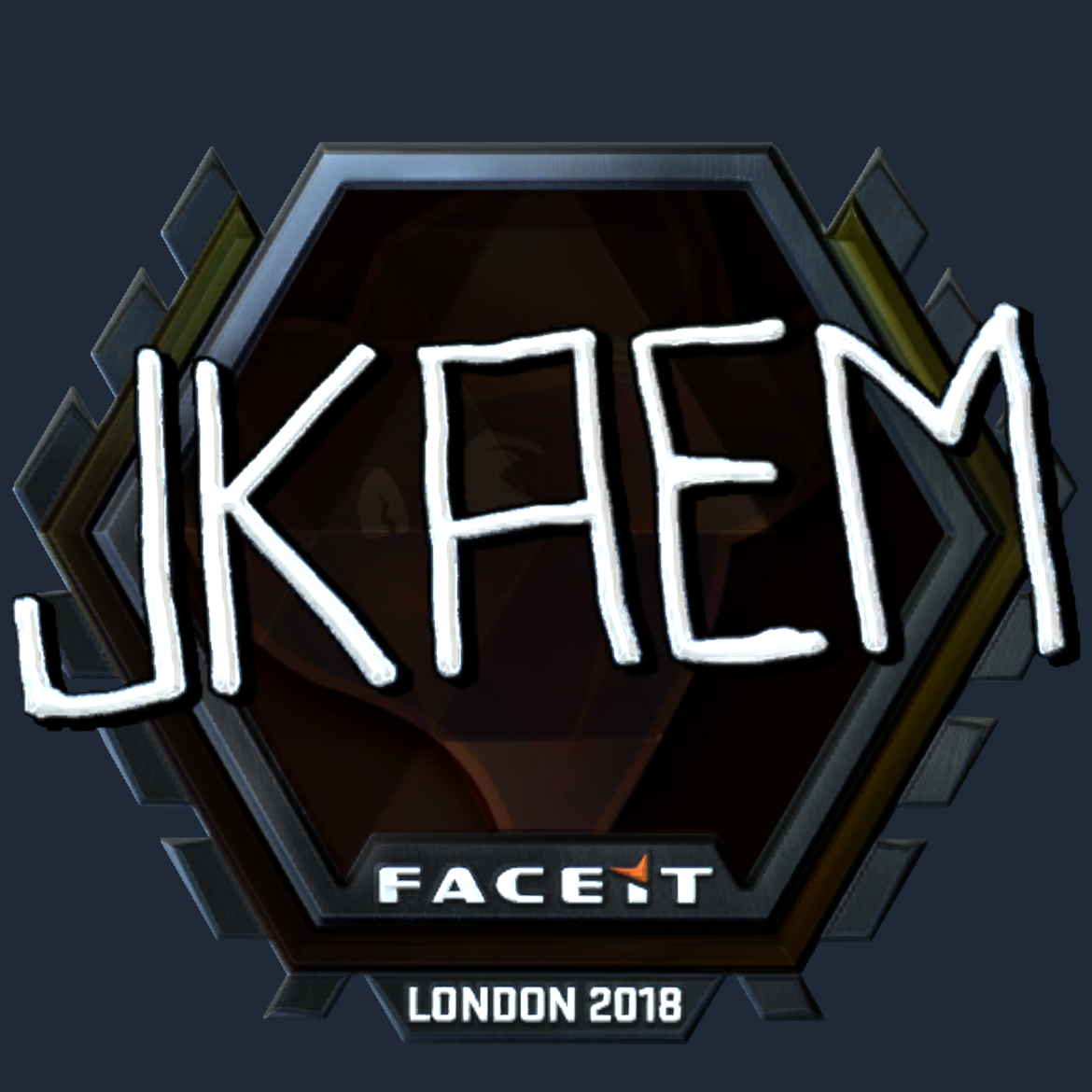 Sticker | jkaem (Foil) | London 2018 Screenshot