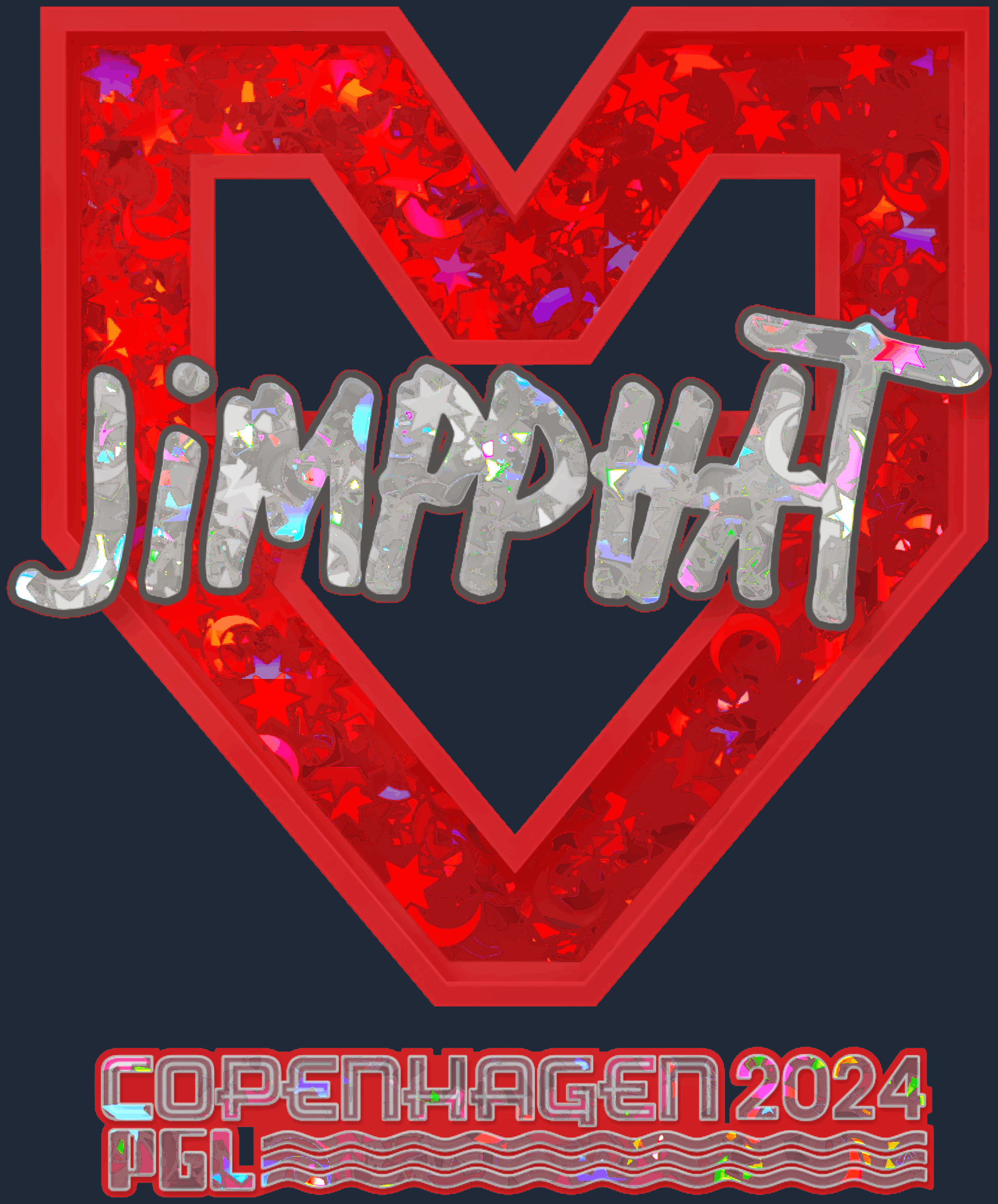 Sticker | Jimpphat (Glitter) | Copenhagen 2024 Screenshot