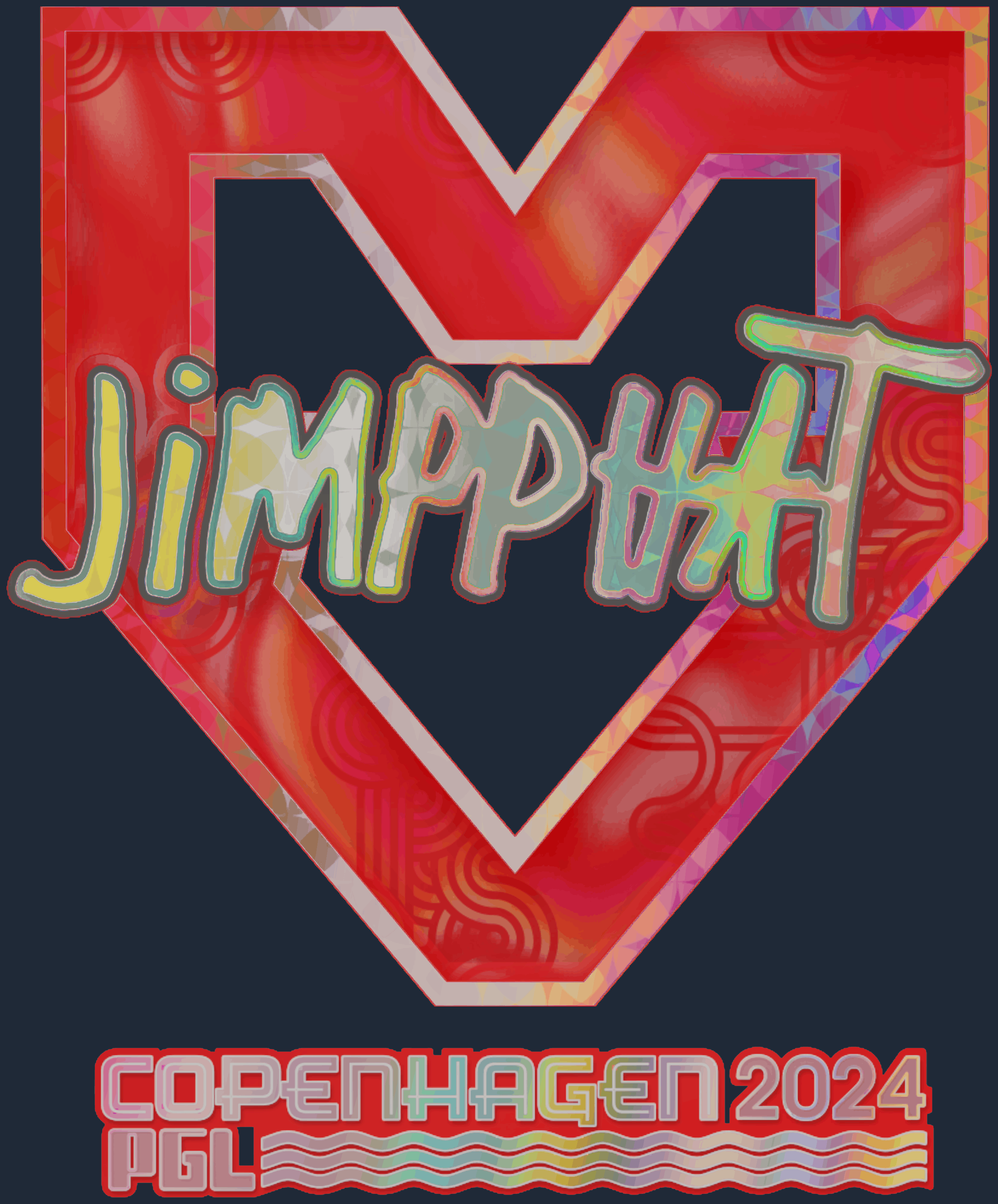 Sticker | Jimpphat (Holo) | Copenhagen 2024 Screenshot