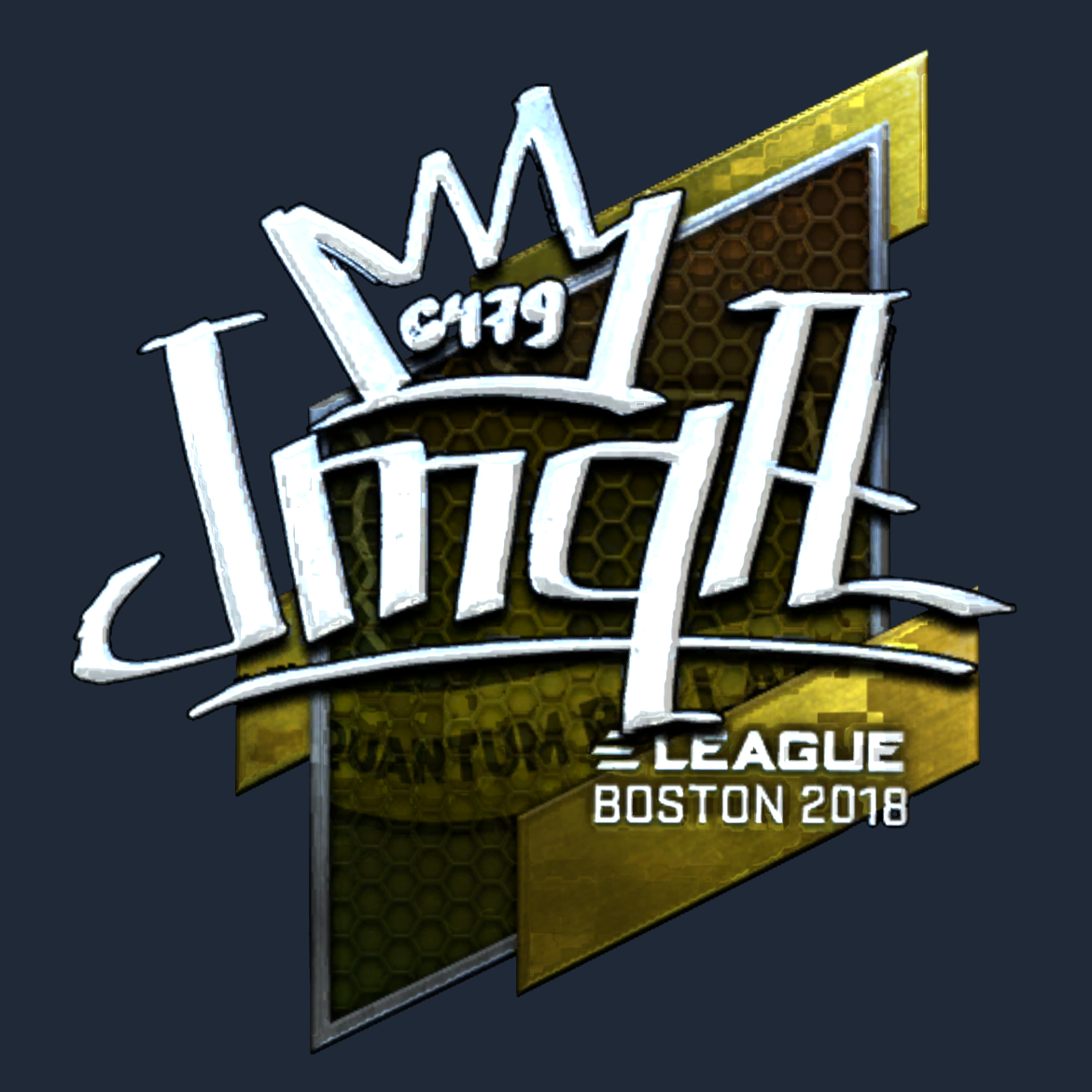 Sticker | jmqa (Foil) | Boston 2018 Screenshot