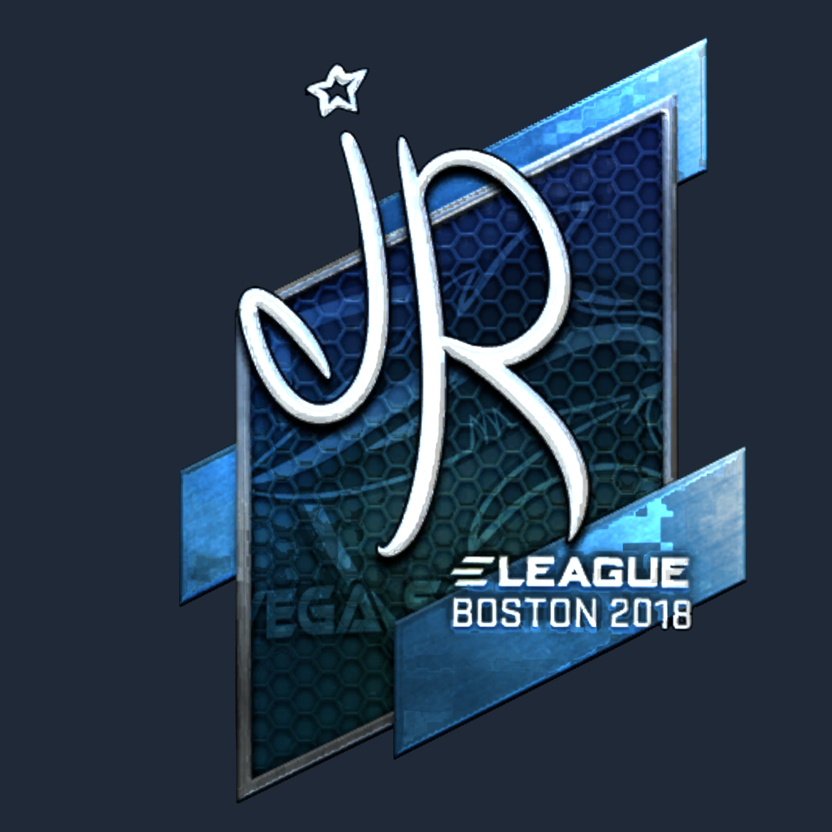 Sticker | jR (Foil) | Boston 2018 Screenshot