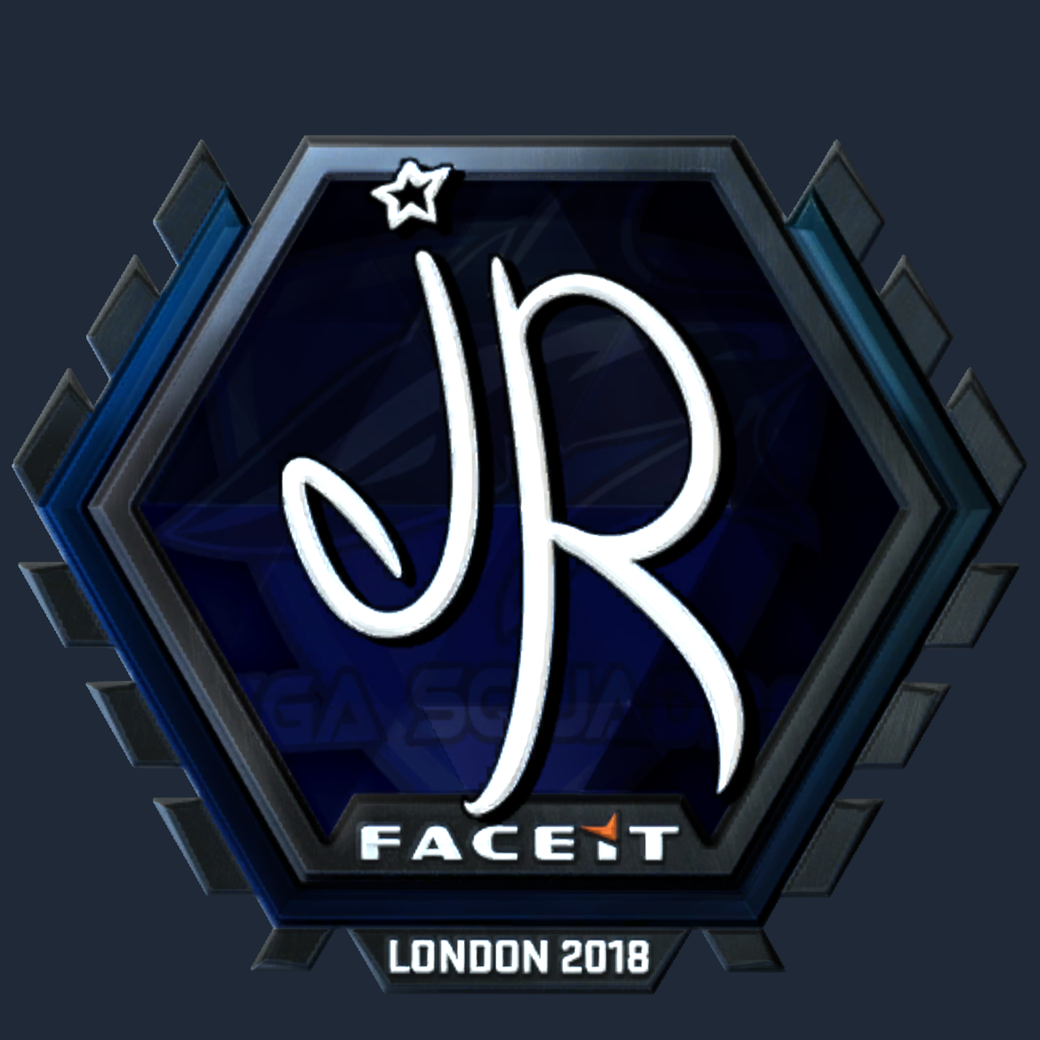 Sticker | jR (Foil) | London 2018 Screenshot