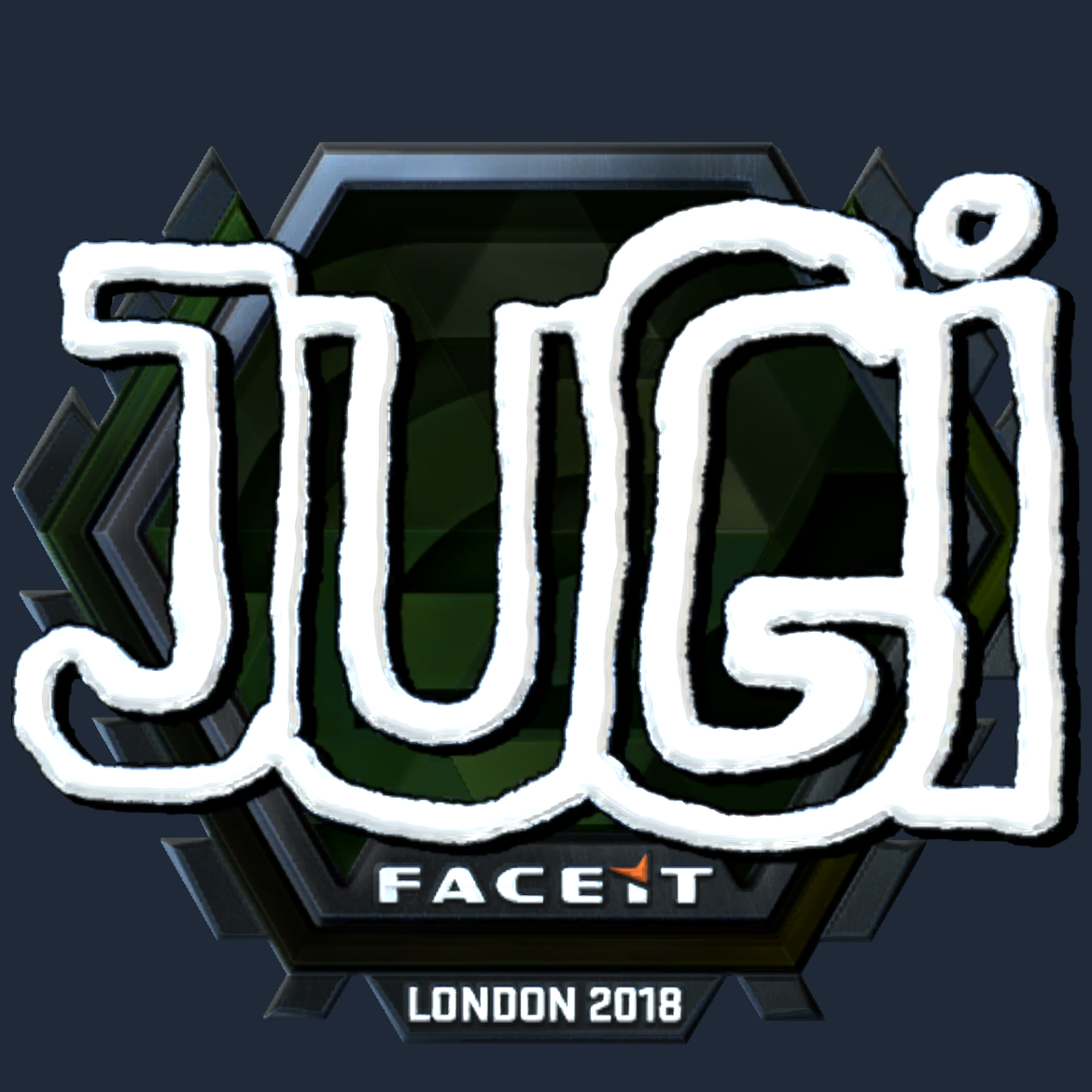 Sticker | JUGi (Foil) | London 2018 Screenshot