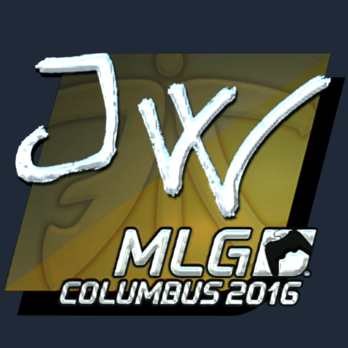 Sticker | JW (Foil) | MLG Columbus 2016 Screenshot