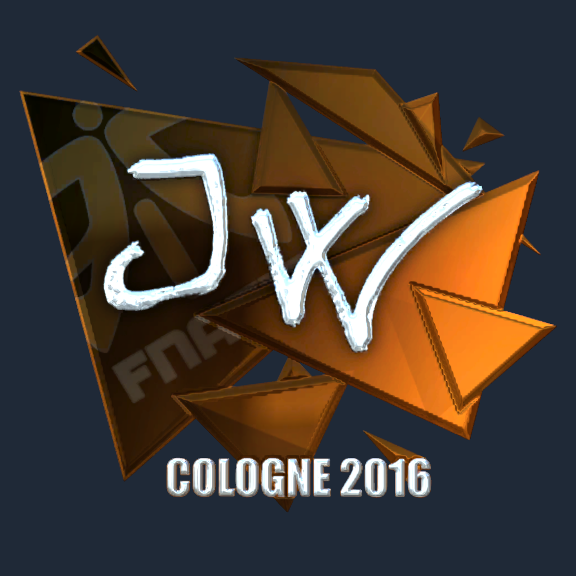 Sticker | JW (Foil) | Cologne 2016 Screenshot