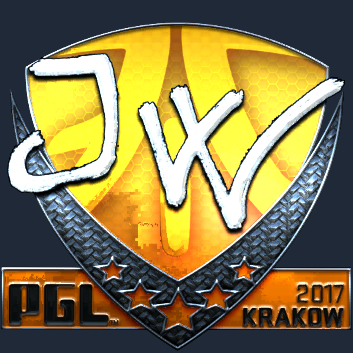 Sticker | JW (Foil) | Krakow 2017 Screenshot