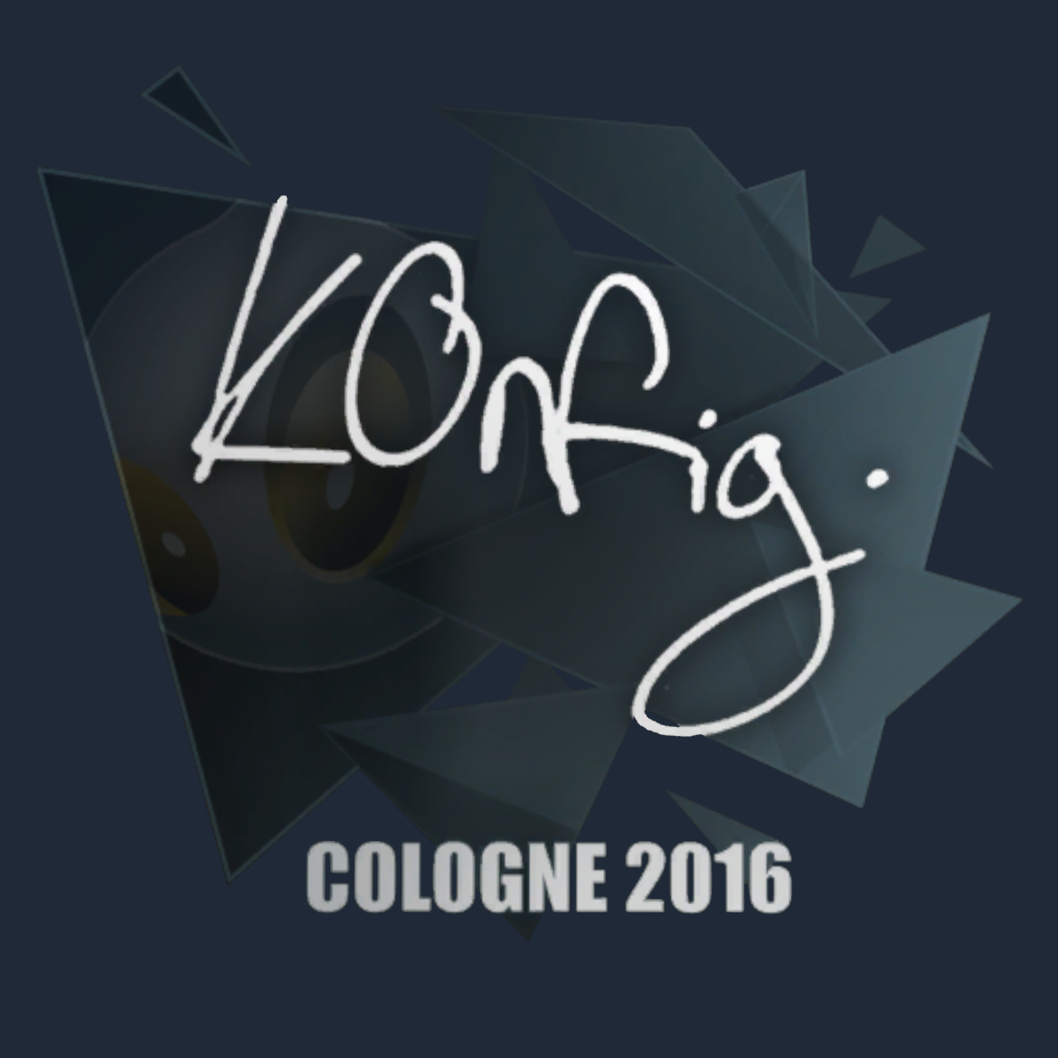 Sticker | k0nfig | Cologne 2016 Screenshot