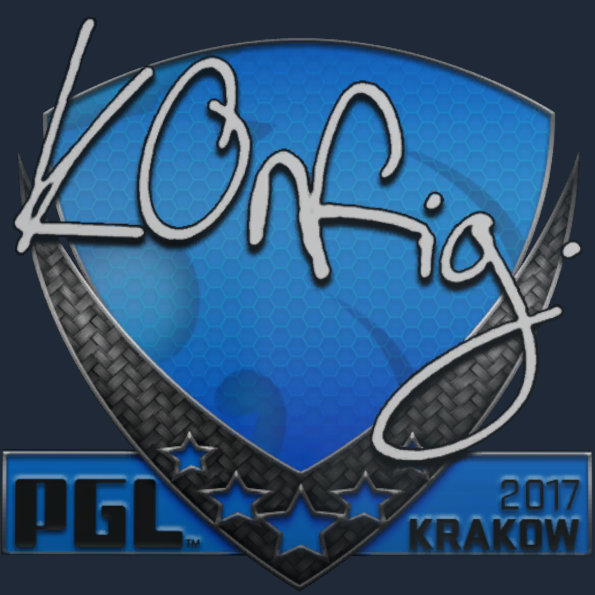 Sticker | k0nfig | Krakow 2017 Screenshot