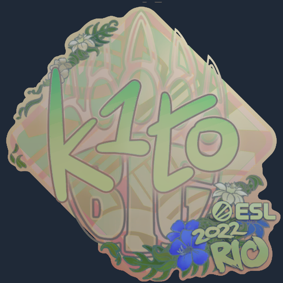 Sticker | k1to (Holo) | Rio 2022 Screenshot