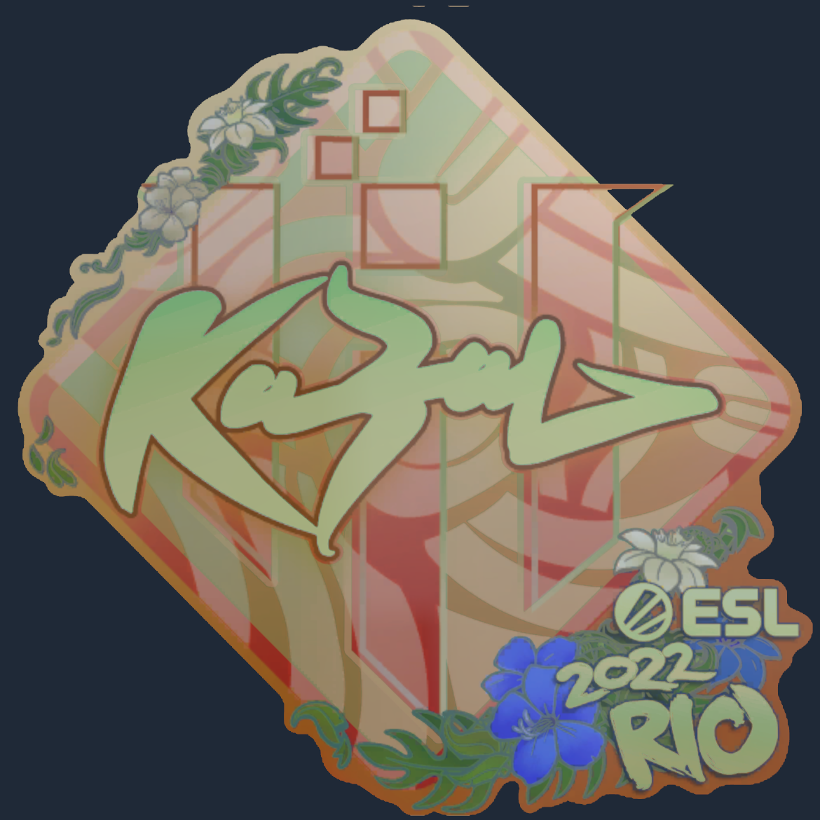 Sticker | kabal (Holo) | Rio 2022 Screenshot