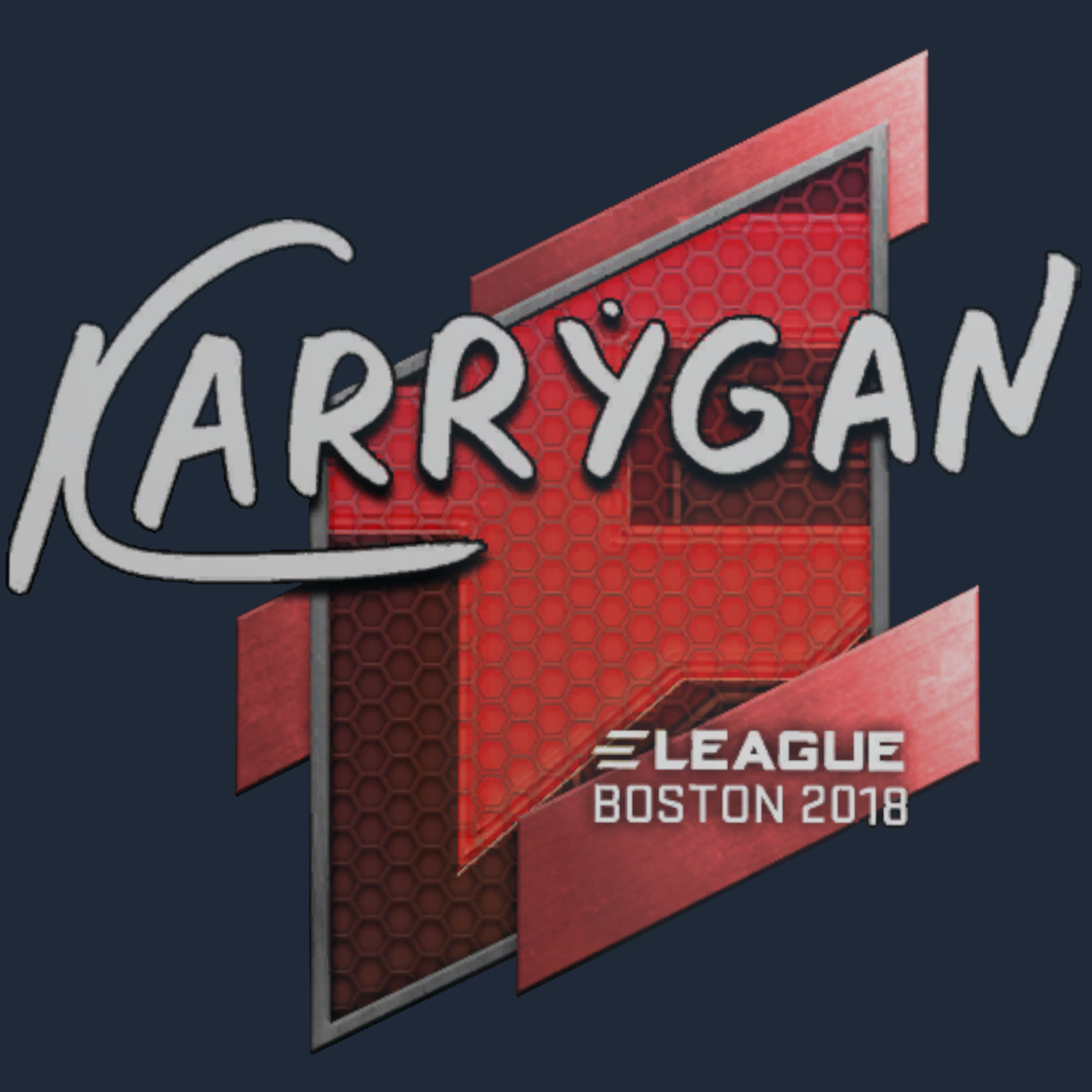 Sticker | karrigan | Boston 2018 Screenshot
