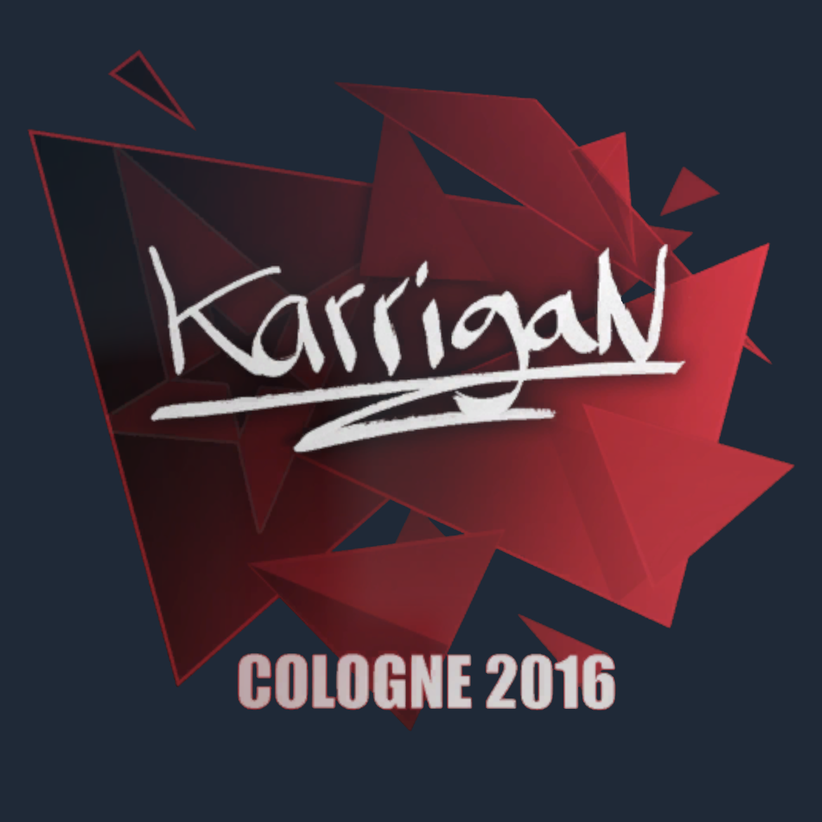 Sticker | karrigan | Cologne 2016 Screenshot